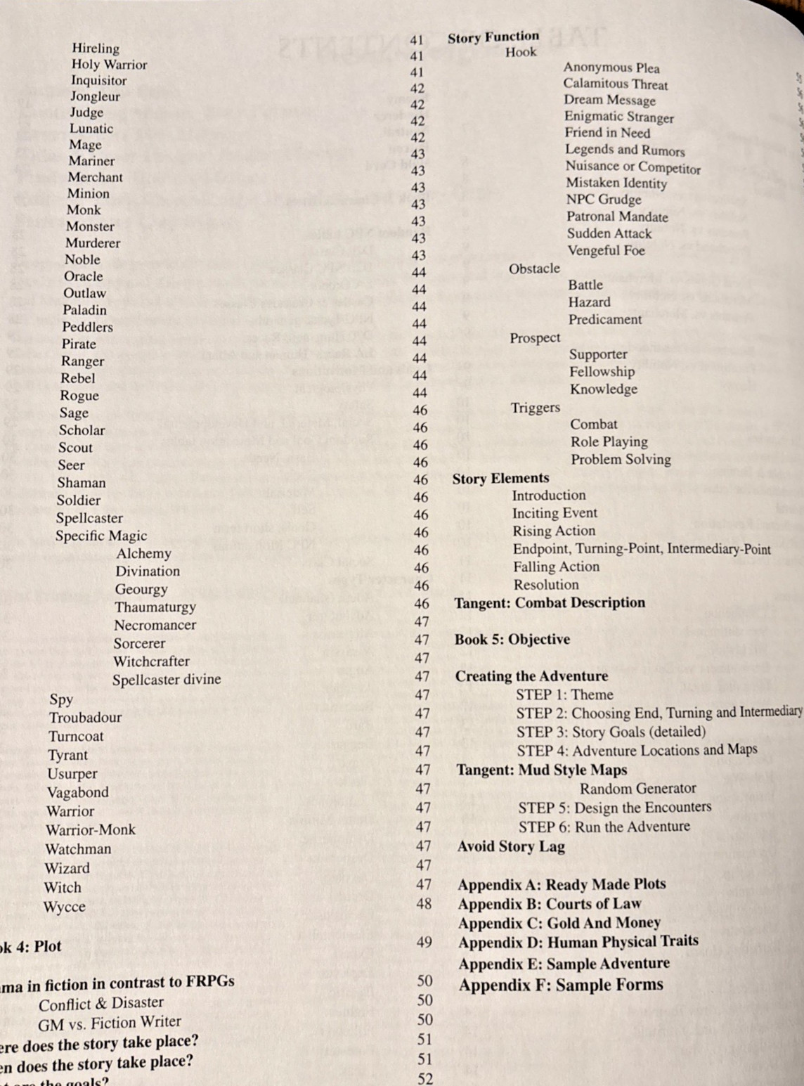 Gary Gygax’s Insidiae (2004) Troll Lord RPG Adventure Writing Guide