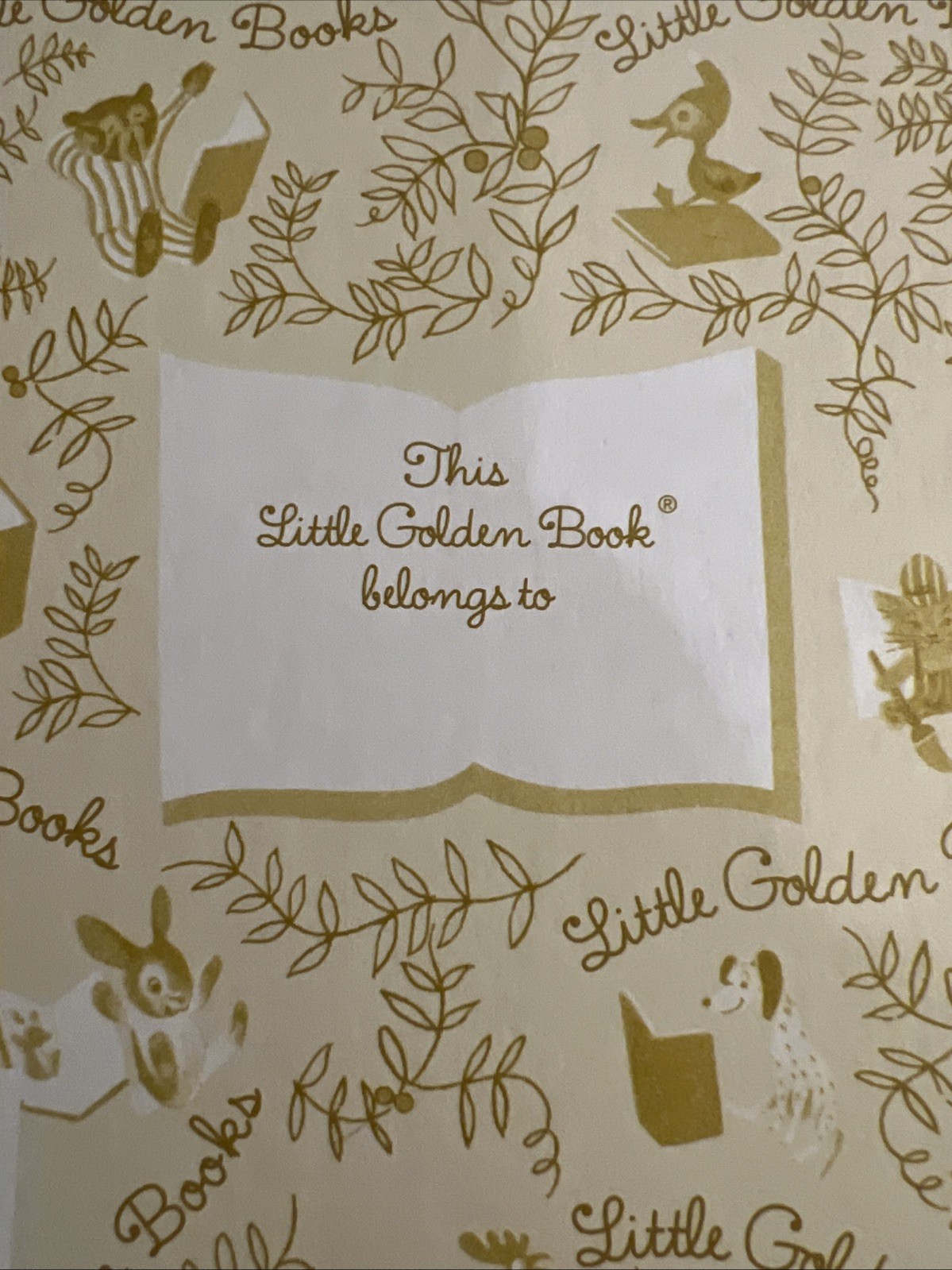 Vintage A Little Golden Book I Love You, Mommy! #2216