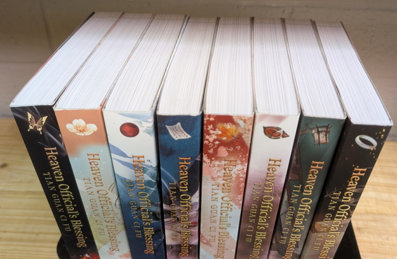 Heaven Official’s Blessing: Tian Guan Ci Fu Novel Vol. 1-8 by Mo Xiang Tong Xiu