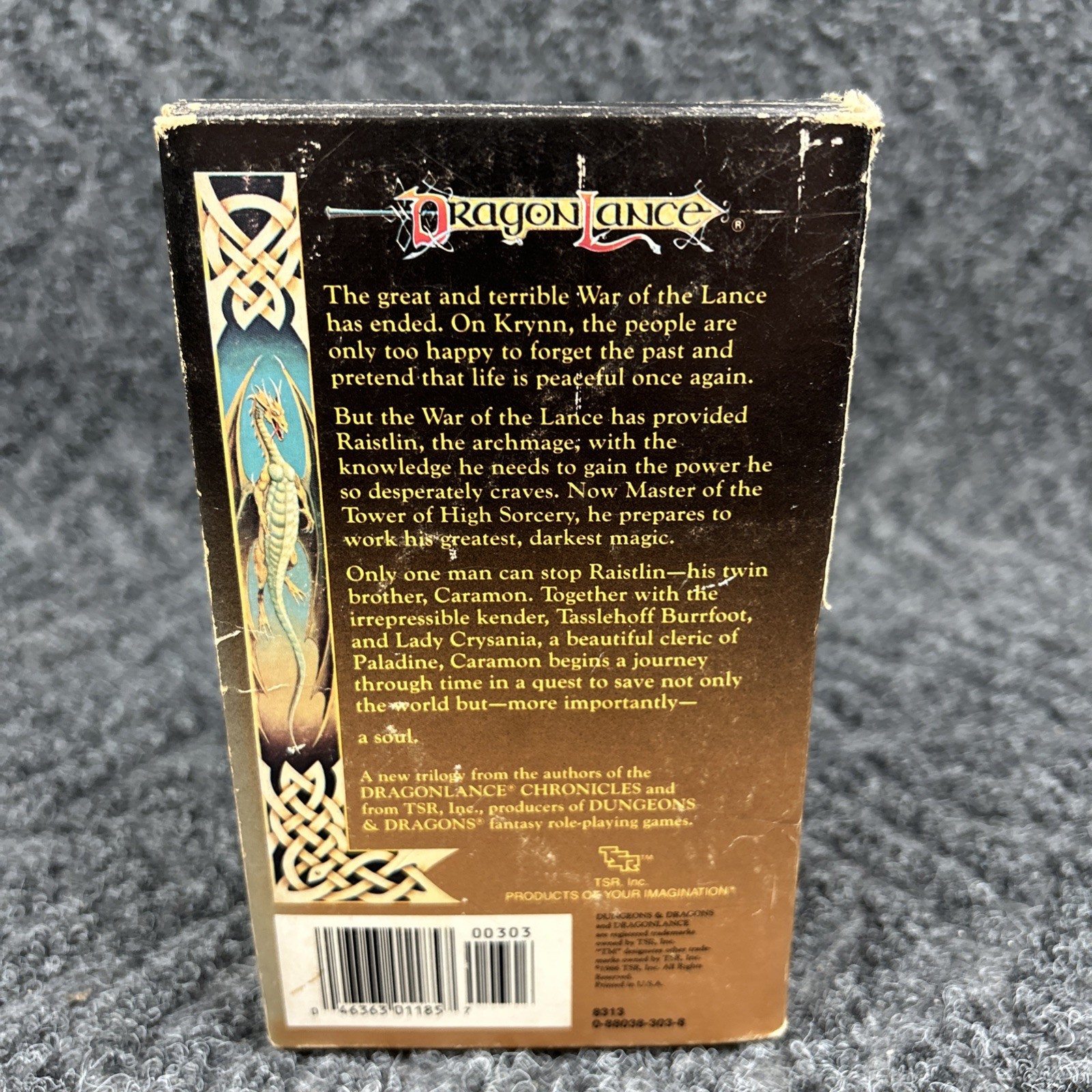 DragonLance Legends Trilogy Paperback Book Lot Volumes 1-3 TSR 1st prints