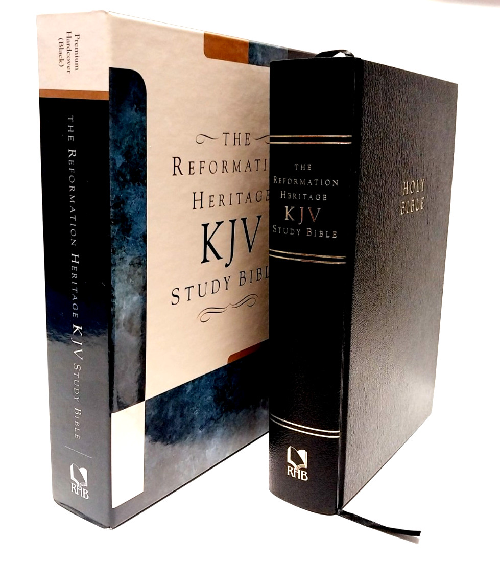 THE REFORMATION HERITAGE KJV STUDY By Joel R. Beeke & Joel (Black) Premium HC