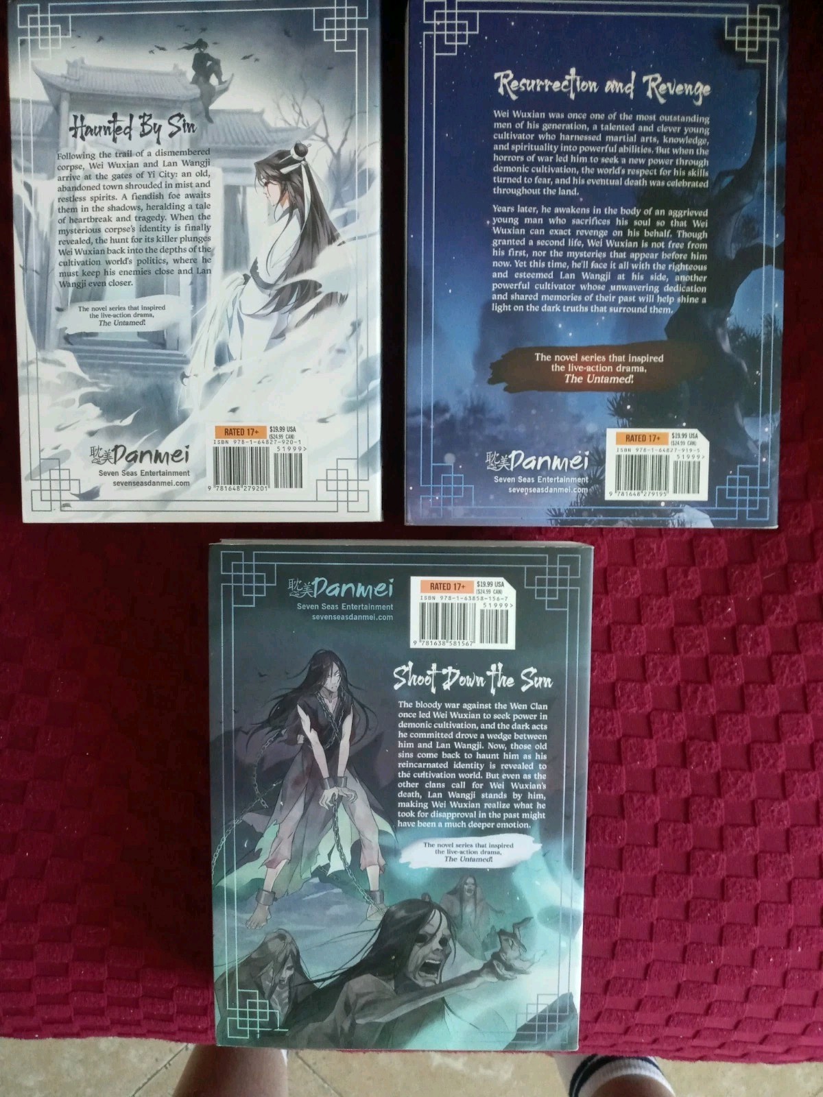 Grandmaster of Demonic Cultivation Vol.1, 2, 3 by Mo Xiang Tong Xiu Brand New