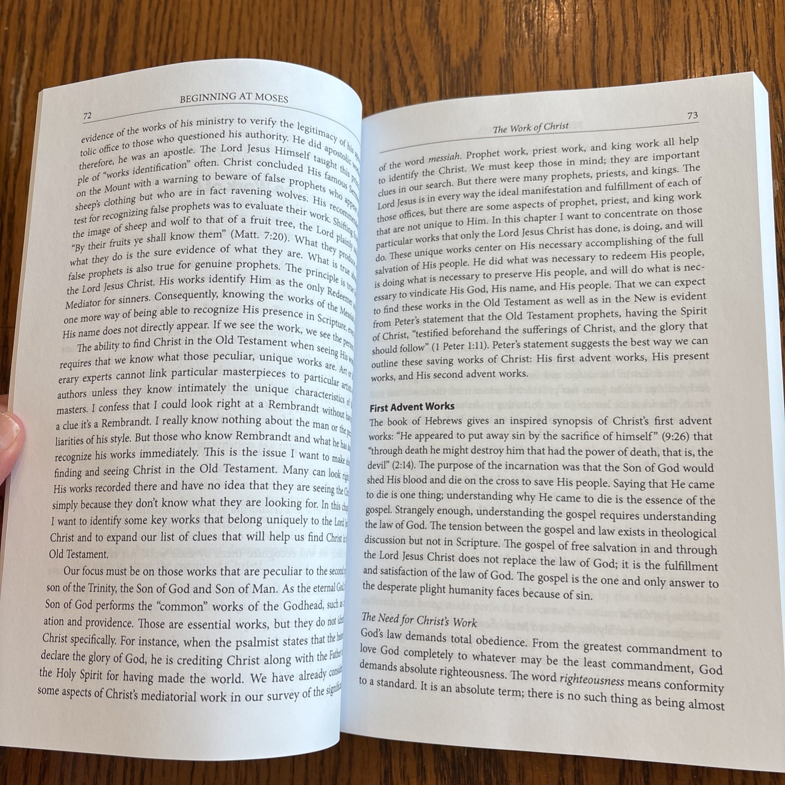 Beginning At Moses By Michael P. V. Barrett PB
